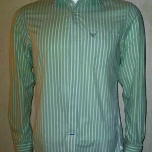 Mens Small American Eagle Button up long sleeve